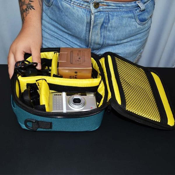 Imagem de Bolsa Profissional Equipamento Fotográfico Go Cam Verde