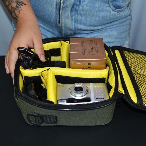 Imagem de Bolsa Profissional Equipamento Fotográfico Go Cam Verde