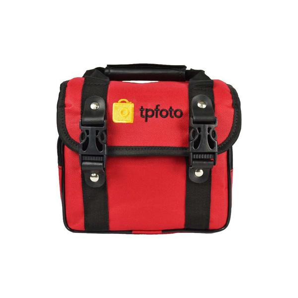 Imagem de Bolsa Profissional p/ Equipamento fotográfico OLIMPUS I Vermelha