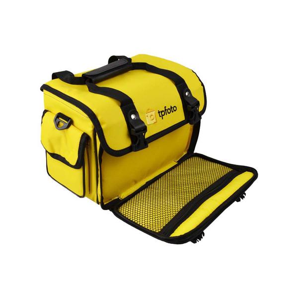 Bolsa Profissional p/ Equipamento fotográfico OLIMPUS III Amarela - TUDOPRAFOTO Imagem de Bolsa Profissional p/ Equipamento fotográfico OLIMPUS III Amarela
