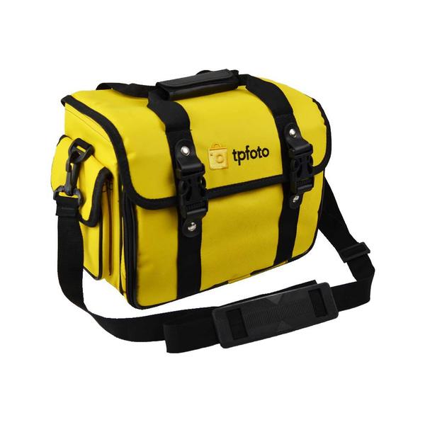 Bolsa Profissional p/ Equipamento fotográfico OLIMPUS III Amarela - TUDOPRAFOTO Imagem de Bolsa Profissional p/ Equipamento fotográfico OLIMPUS III Amarela