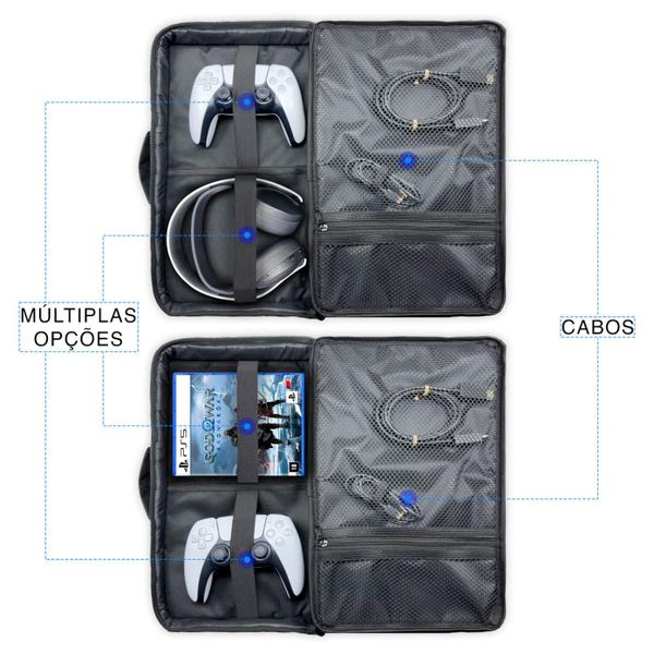 Bag Bolsa Transporte Playstation Bolsa Ps5 Slim Mochila Transporte