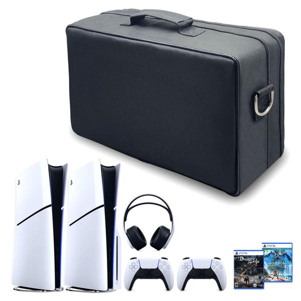 Imagem de Bolsa Ps5 Slim Mochila Transporte Playstation 5 Slim Bag