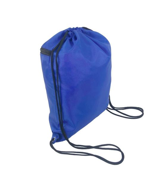 Imagem de Bolsa Saco Esportivo Cordao Mochila Academia Azul