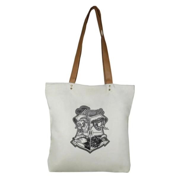 Imagem de Bolsa Sacola Harry Potter Hogwarts Tecido Ecobag Luxcel