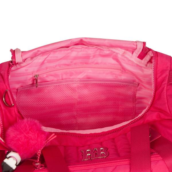 Imagem de Bolsa Sacola Para Viagem Rebecca Bonbon 20" RB24524 Crinkle Matelassê Com Bolso Para Sapatos