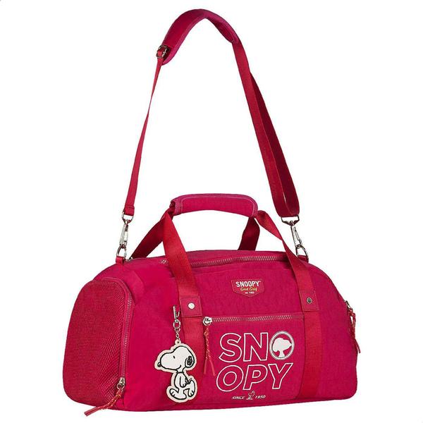 Imagem de Bolsa Sacola Snoopy Grande Academia Tiracolo Nylon