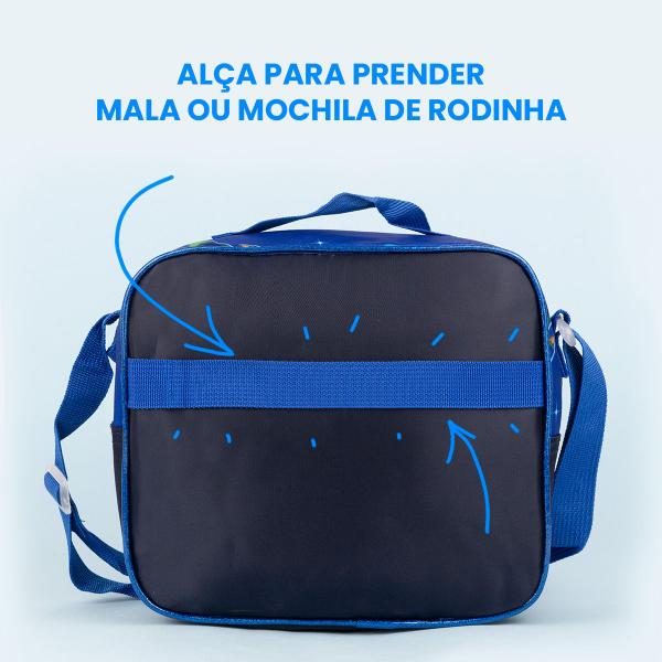 Imagem de Bolsa Sacola Térmica De Lanche Passeio Escolar Infantil 5L