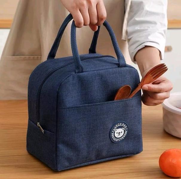 Imagem de Bolsa Sacola Térmica Lancheira Marmita Academia E Passeios Adulto Feminina Masculina