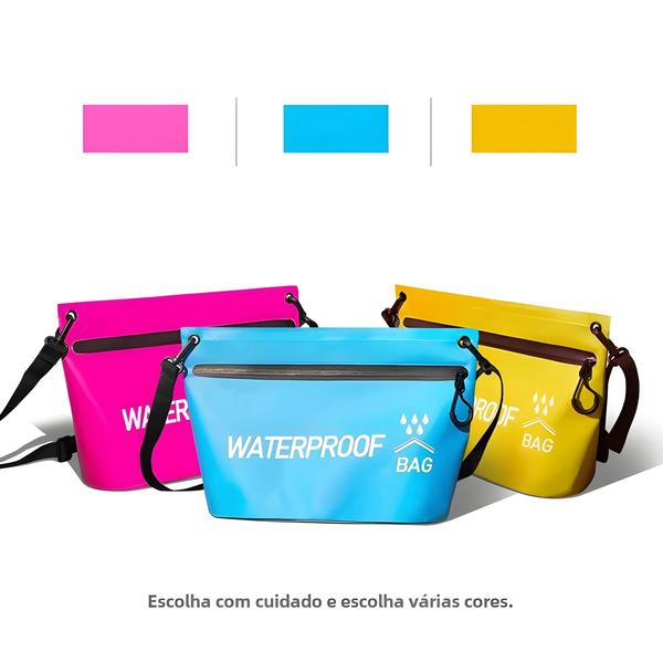 Imagem de Bolsa Seca à Prova d'Água 5L - Ideal para Viagens, Natação, Rafting e Mais