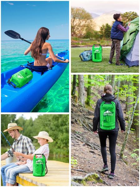 Imagem de Bolsa seca HEETA impermeável 20L para viagens, natação e passeios de barco