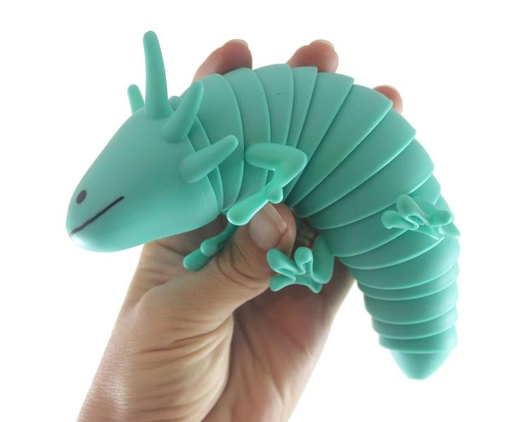 Imagem de Bolsa Sensorial Fidget Toy Curious Minds - Axolotl Articulado