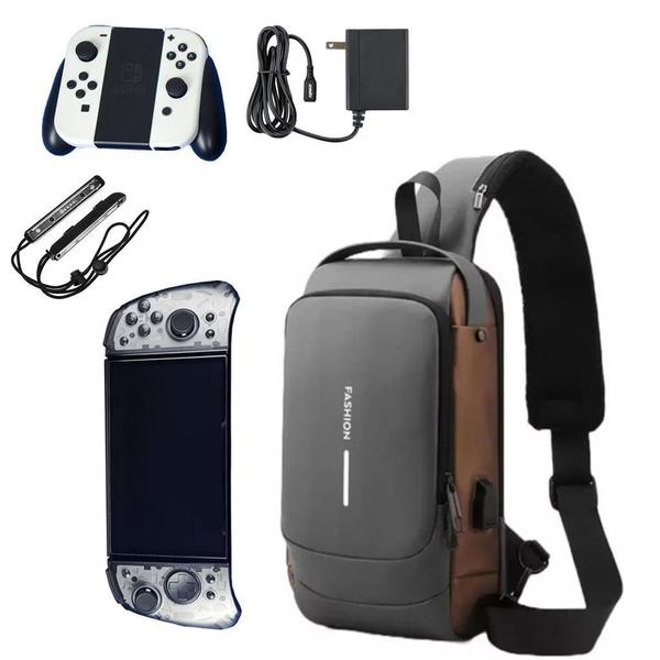 Imagem de Bolsa Sling Nintendo Switch Com Controles Especiais E Trava