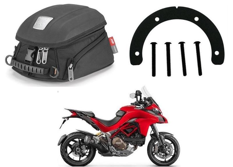 Imagem de Bolsa Tanque Givi Mt505+Bocal Givi Bf11 Ducati 1200 Multistr