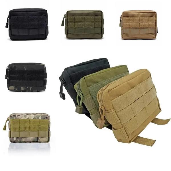 Imagem de Bolsa Tática de Cintura Molle EDC - Para Primeiros Socorros, Esportes e Uso Diário