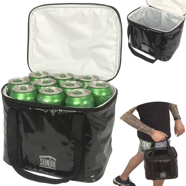 Imagem de Bolsa Térmica 10 Litros Marmita Lanche Frutas Camping Latas Cerveja Refrigerante Agua Praia Parque Camping