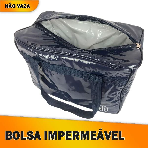 Imagem de Bolsa Térmica 18 Litros Lanche Bebida Cerveja Refrigerante 25 Latas Viagem Praia Camping