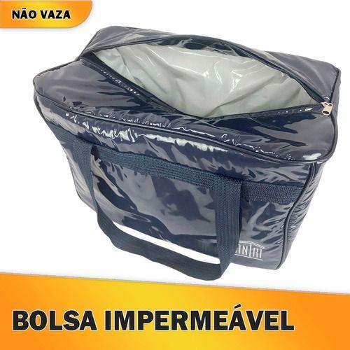 Imagem de Bolsa Térmica 26 Litros Grande Cooler Bebidas Cerveja Refrigerante 45 Latas Viagem Praia Camping