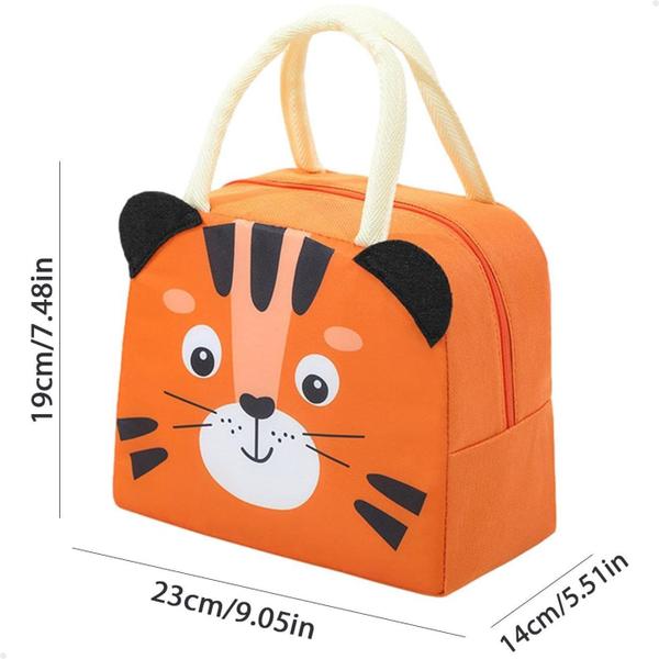 Imagem de Bolsa Térmica 3D Lorben Lancheira Infantil Porta Marmita Lanche Menina Menino