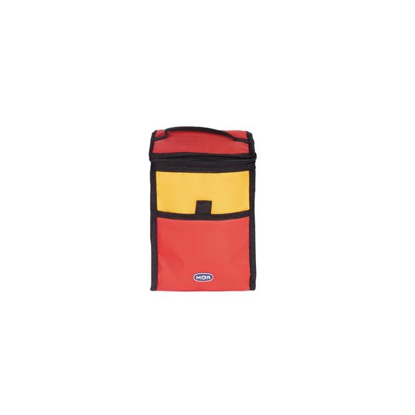Bolsa Termica 5 Litros - Vermelha com Amarelo - MOR Imagem de Bolsa Termica 5 Litros - Vermelha com Amarelo