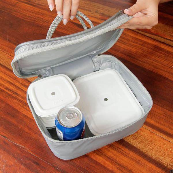 Bolsa Térmica 6 Litros Com Zíper - BENIQ Imagem de Bolsa Térmica 6 Litros Com Zíper