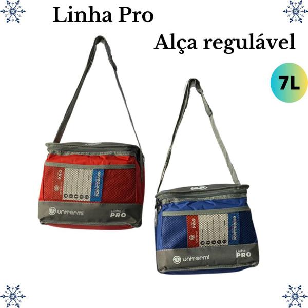 Imagem de Bolsa Térmica 7 Litros Ice Cooler com Alça Praia Camping Bag Fitness