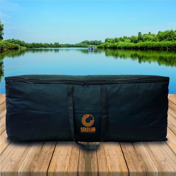Bolsa Térmica 96 Litros Não Vaza Preta ou Camuflada para Cerveja Pesca - Sol & Lua Imagem de Bolsa Térmica 96 Litros Não Vaza Preta ou Camuflada para Cerveja Pesca