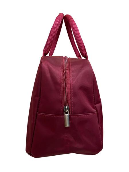 Imagem de Bolsa Térmica Com Alça Qualis Bordo Lisa LT0204