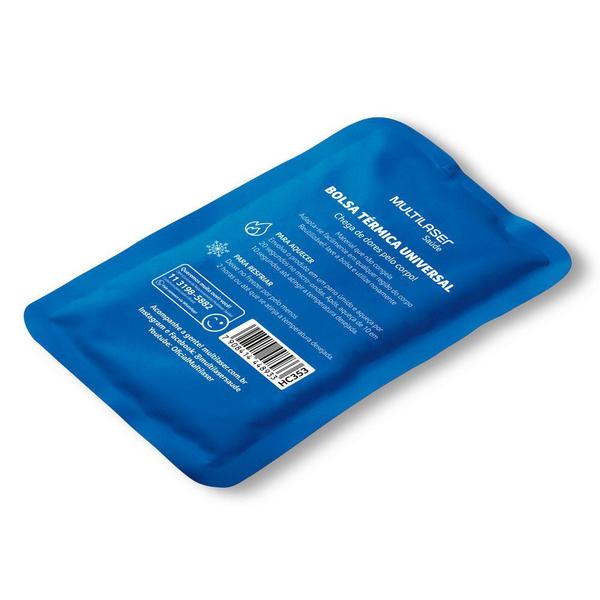 Imagem de Bolsa Térmica de Gel Azul Multilaser Saúde - HC353