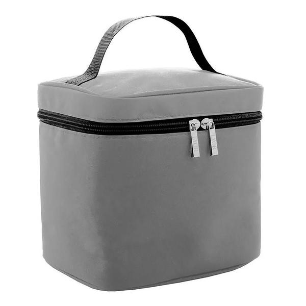 Bolsa Térmica de Poliéster Easy Life Cinza 17x17x13,5cm 2976 - Lyor - LYOR, WOLFF, ROJEMAC Imagem de Bolsa Térmica de Poliéster Easy Life Cinza 17x17x13,5cm 2976 - Lyor