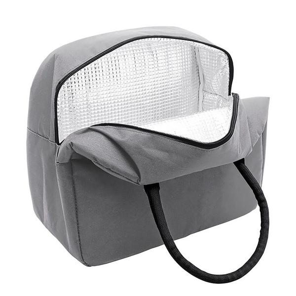 Imagem de Bolsa Térmica de Poliéster Easy Life Cinza 25x15x29cm 2978 - Lyor