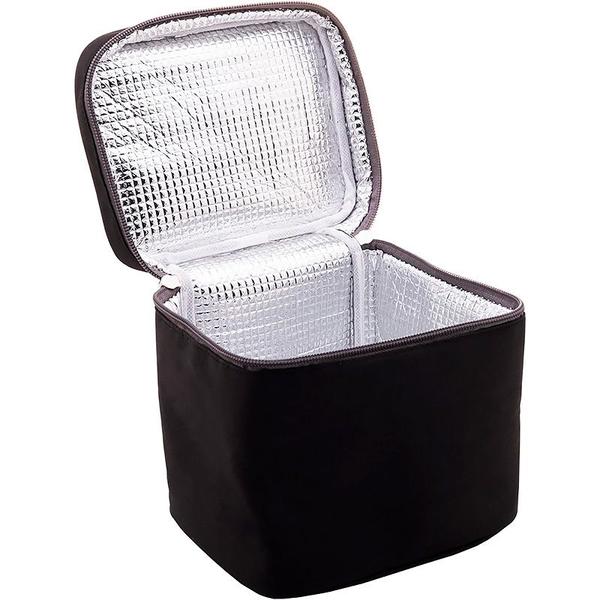 Bolsa Térmica de Poliéster Easy Life Preta 17x17x13cm 2975 - Lyor - LYOR, WOLFF, ROJEMAC Imagem de Bolsa Térmica de Poliéster Easy Life Preta 17x17x13cm 2975 - Lyor