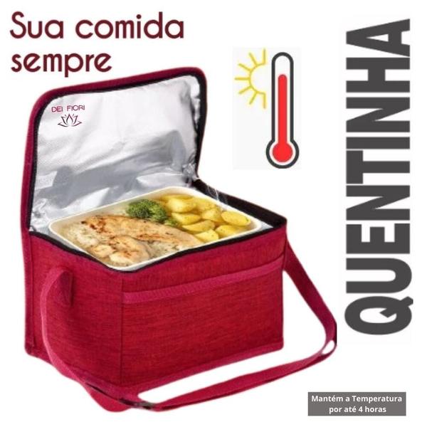 Imagem de Bolsa Térmica Fitness Marmita Lancheira