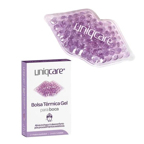 Imagem de Bolsa Térmica Gel Para Boca Uniqcare - Caixa Com 1 Unidade