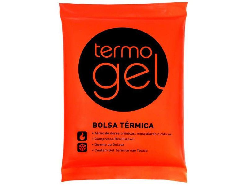 Imagem de Bolsa Térmica Gel Termogel - Quente e Frio G Laranja