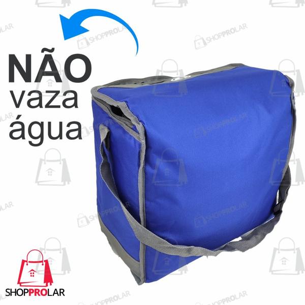 Imagem de Bolsa termica ice cooler 14l azul eco