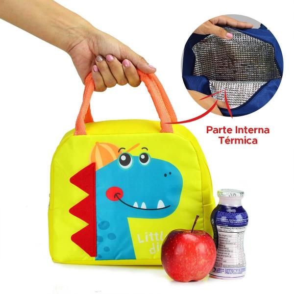 Imagem de Bolsa Térmica Infantil Divertida Escolar Lancheira