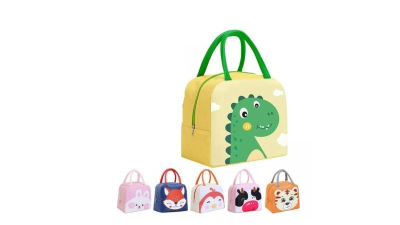 Imagem de Bolsa Térmica Lancheira Infantil Escolar Bichinho Dinossauro