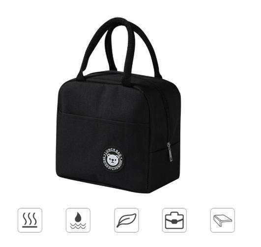 Imagem de Bolsa Térmica Marmita Lancheira Feminina Masculina Lunch Bag