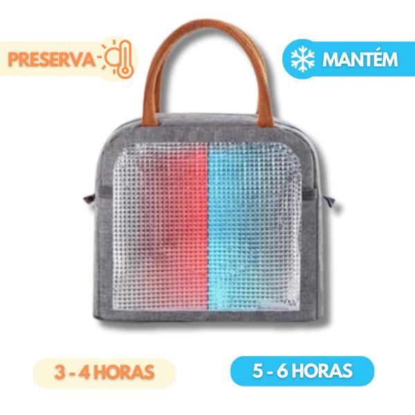 Imagem de Bolsa Térmica Marmita Lancheira Fitness Academia E Passeios