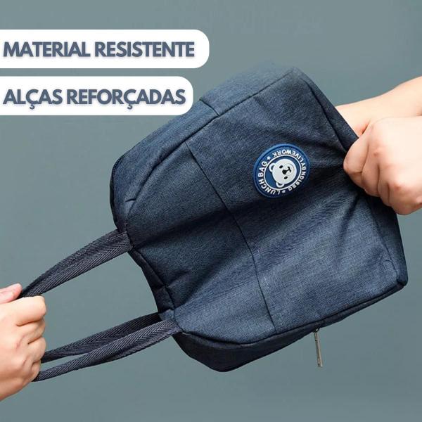 Imagem de Bolsa Térmica Marmita Lancheira Fitness Academia E Passeios