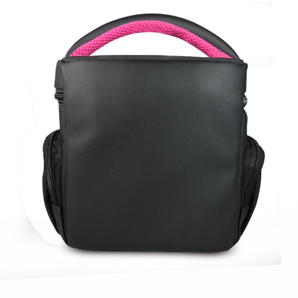 Imagem de Bolsa Térmica Master Marmita Preto Pink Lancheira Diet