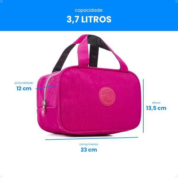 Imagem de Bolsa Térmica Média Para Marmita Fitness De Academia 3,7L