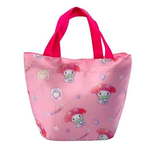 Imagem de BOLSA TÉRMICA MODELO SANRIO MY MELODY TAMANHO 31X14X22cm.