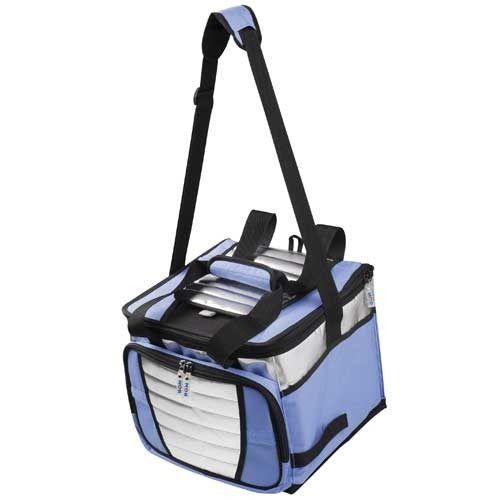 Imagem de Bolsa Térmica Mor Ice Cooler Azul Dobrável 1 Divisória 36L