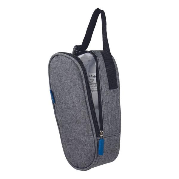 Bolsa Térmica p/ Mamadeira KaBaby Cinza Imagem de Bolsa Térmica p/ Mamadeira KaBaby Cinza