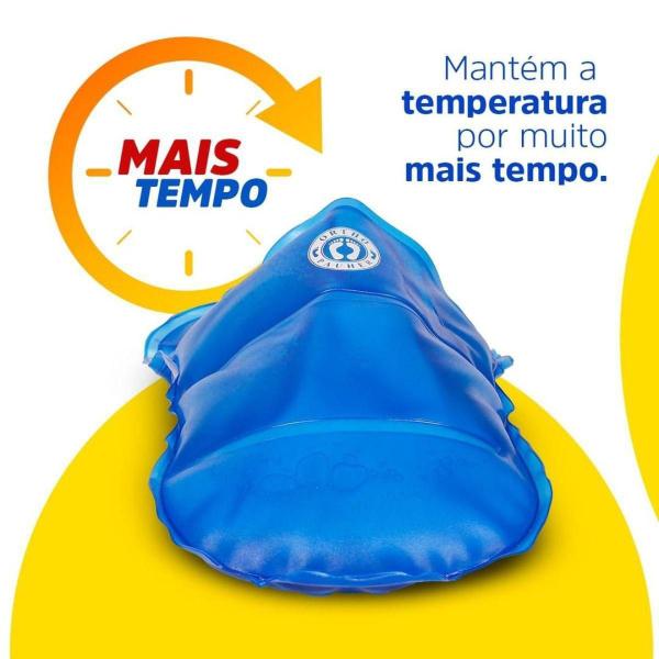 Imagem de Bolsa Térmica Pantufa Gel Compressa Quente Frio Dor Pés