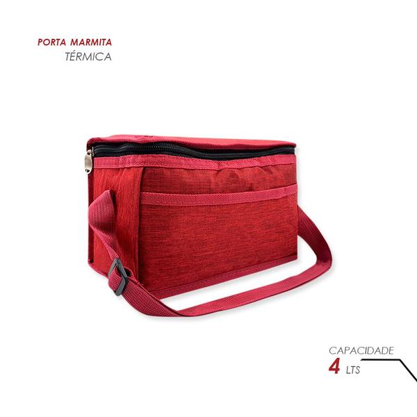 Bolsa Térmica para Lanche Bebida Porta Marmita Viagem - ÚNICA Imagem de Bolsa Térmica para Lanche Bebida Porta Marmita Viagem