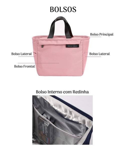 Imagem de Bolsa Térmica Para Marmita Com Alça Transversal Pequena