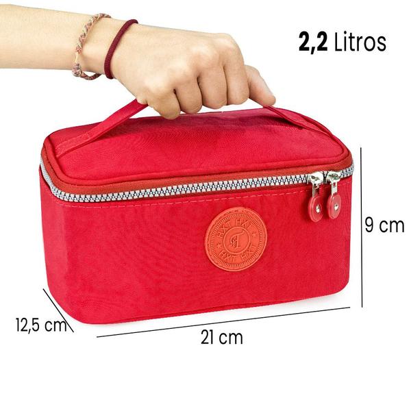 Imagem de Bolsa Termica Para Marmita Lancheira Fitnes Viagem Compacta